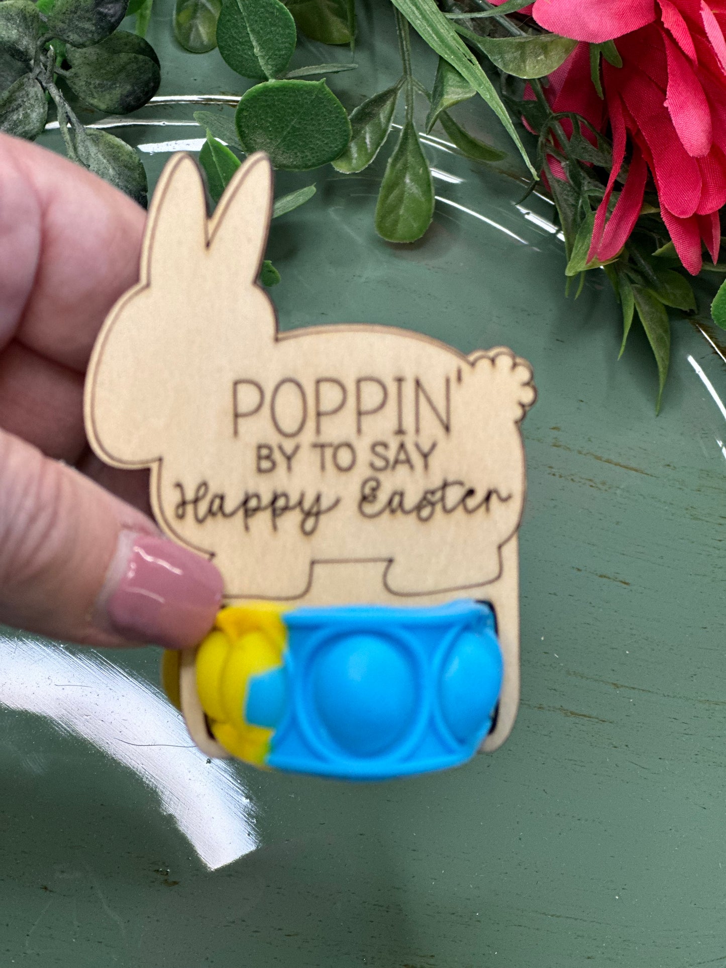 Easter Popper Bracelet, School Class Gifts, Easter Card, Easter Basket Filler, Easter Gift, Easter Gift for Class, Easter Gift for Friends