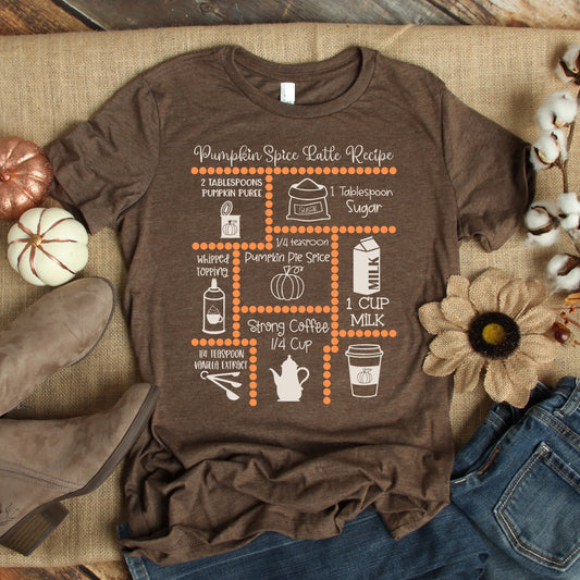 Recipe Pumpkin Graphic Tee