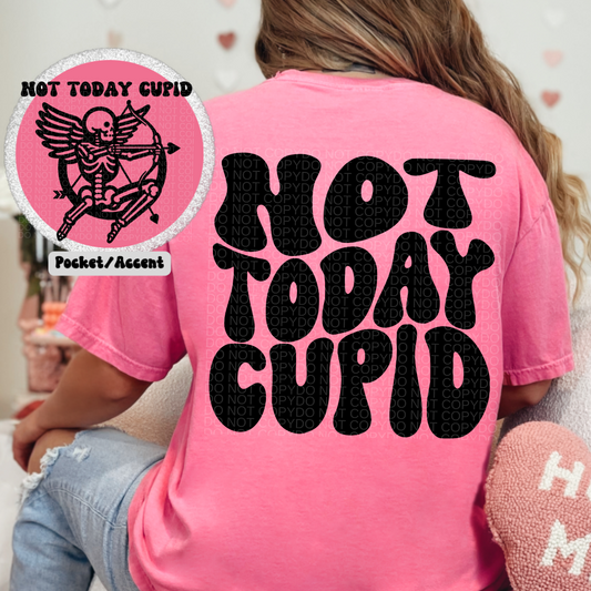 Not Today Cupid T-Shirt or Sweatshirt