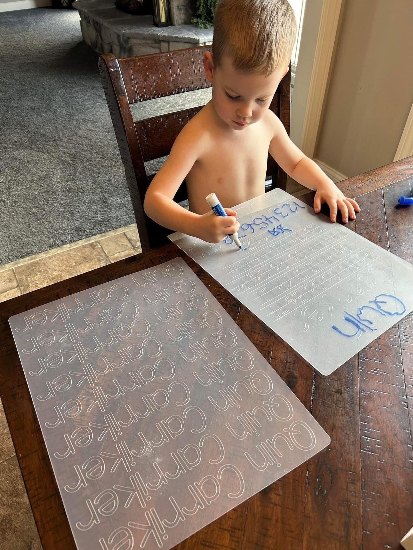 Dry Erase Tracing Board for Preschoolers 💗