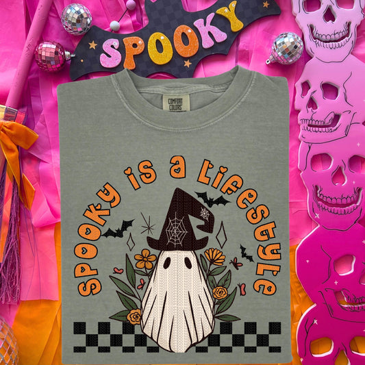 Spooky is a Lifestyle comfort colors tshirt