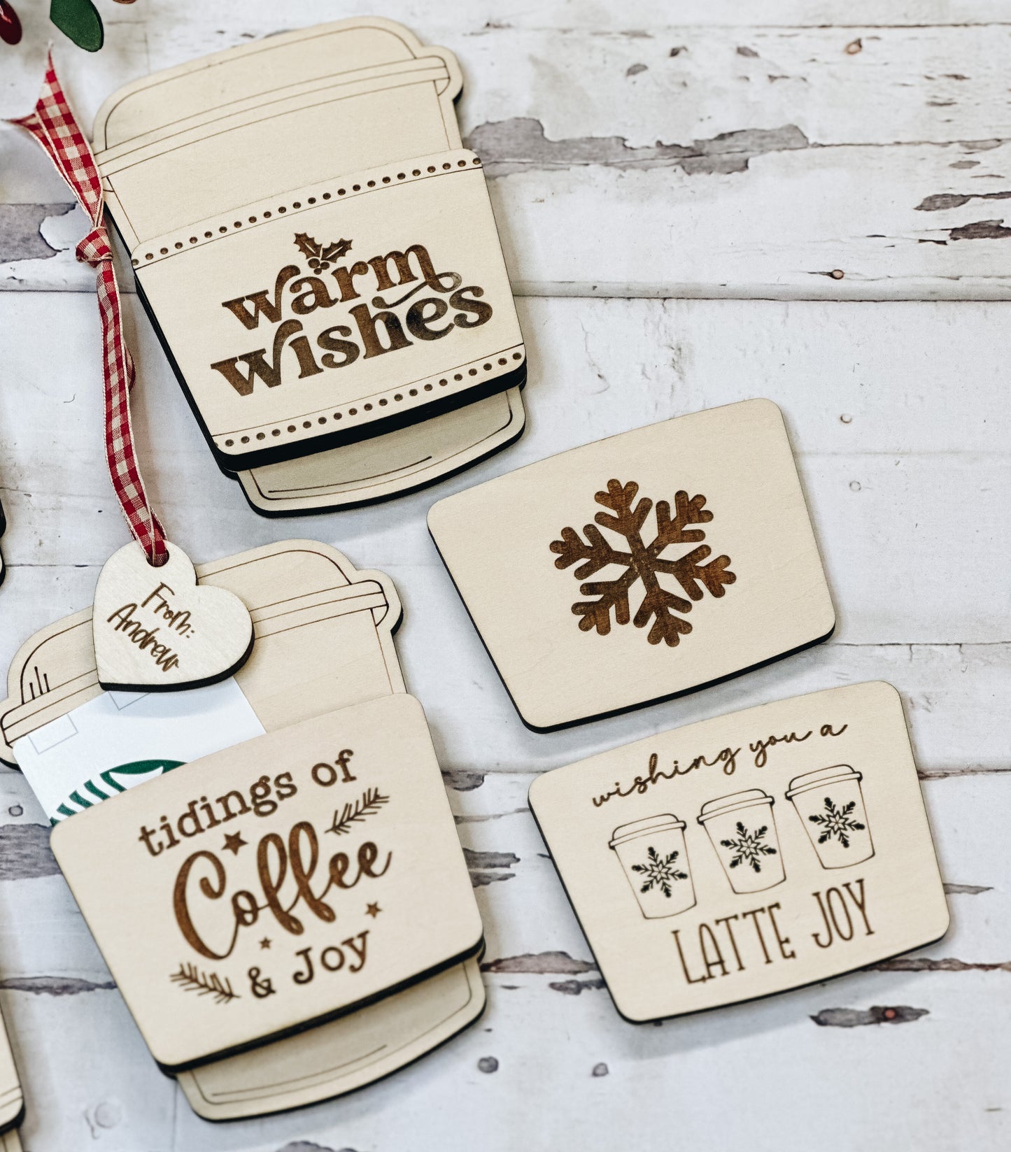 Christmas Gift • Gift Card Ornament • Gift Card Holder