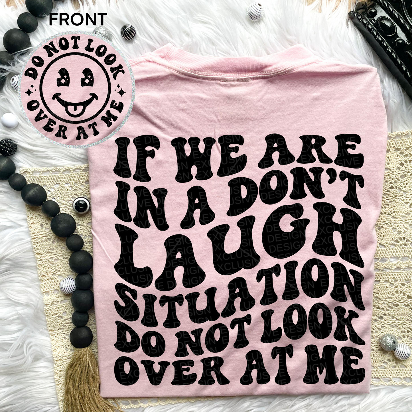 Dont look over at me Comfort Colors Tee*