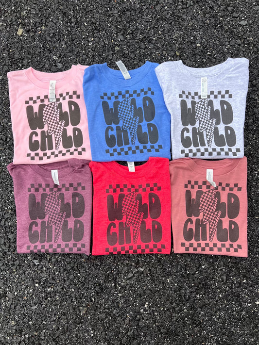 MYSTERY Wild Child Kids Tees - RTS