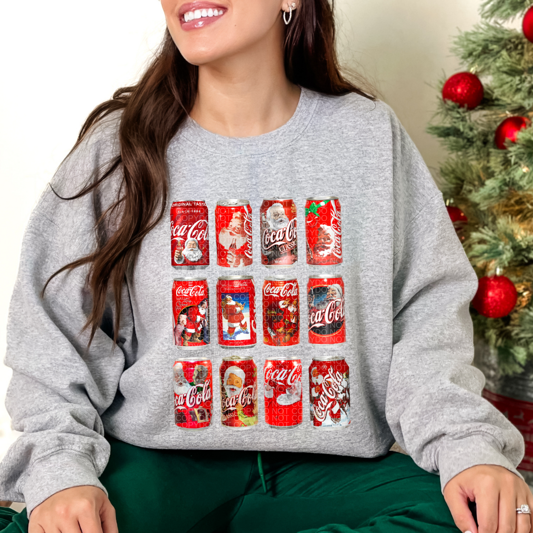 Santa Soda Crewneck Sweatshirt