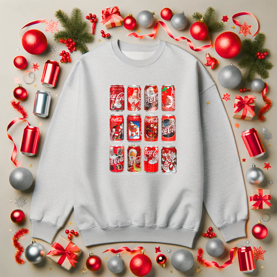 Santa Soda Crewneck Sweatshirt