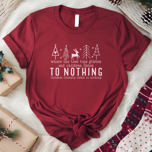 Children Listen to Nothing Graphic Tee