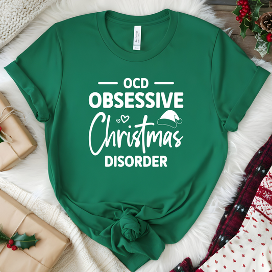 OCD Christmas Graphic Tee