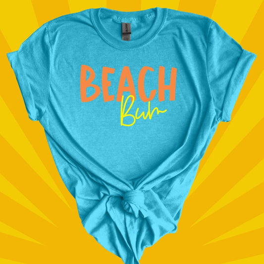 Envy Stylz Boutique Women - Apparel - Shirts - T-Shirts Beach Bum Soft Graphic Tee