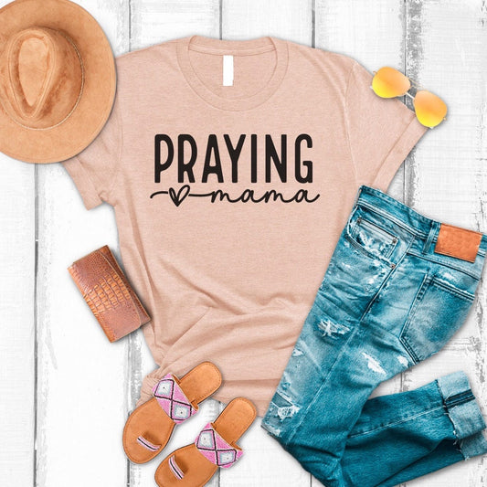 Envy Stylz Boutique Women - Apparel - Shirts - T-Shirts Praying Mama Graphic Tee