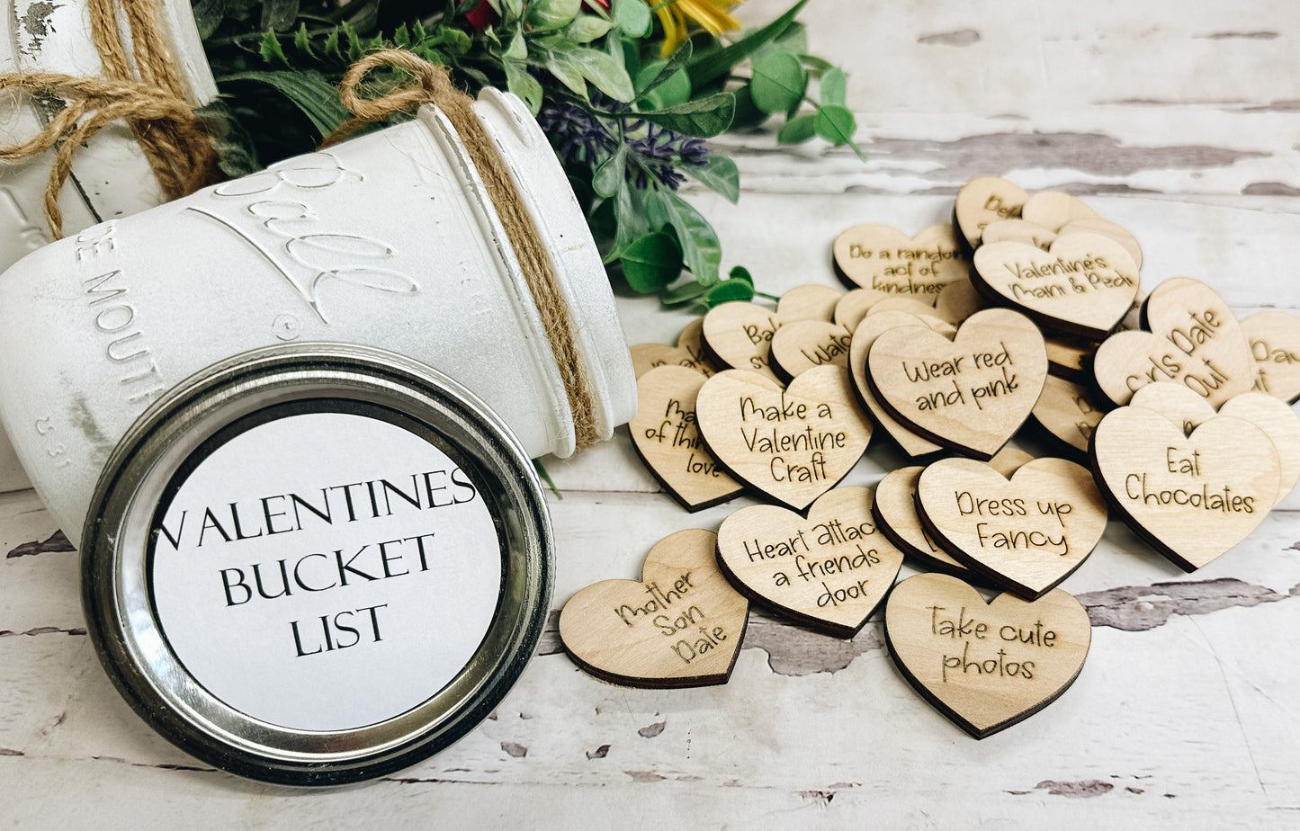 Valentines Bucket List • Activity Tokens • Activity Jars