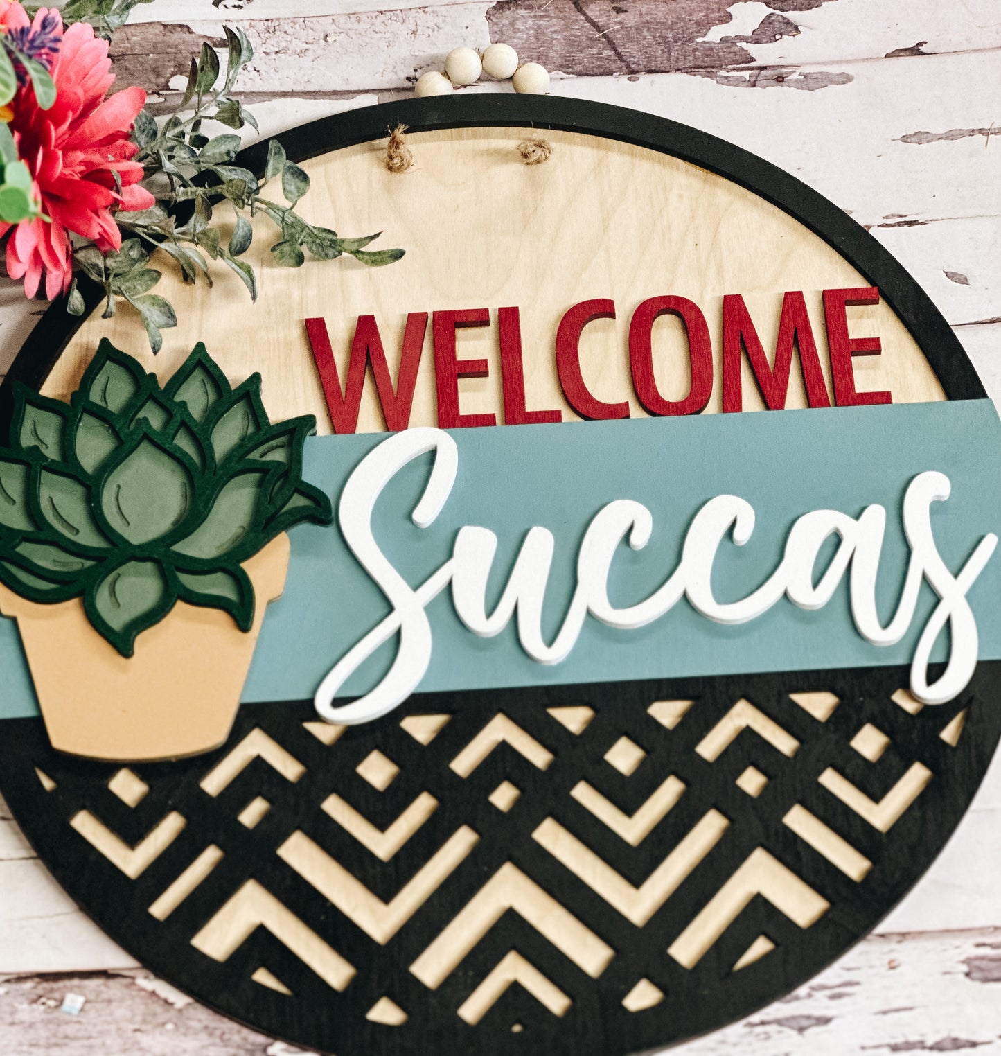 Welcome Succas Door Hanger - DIY Kit