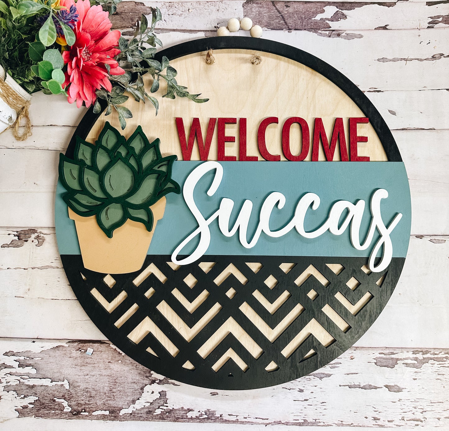 Welcome Succas Door Hanger - DIY Kit