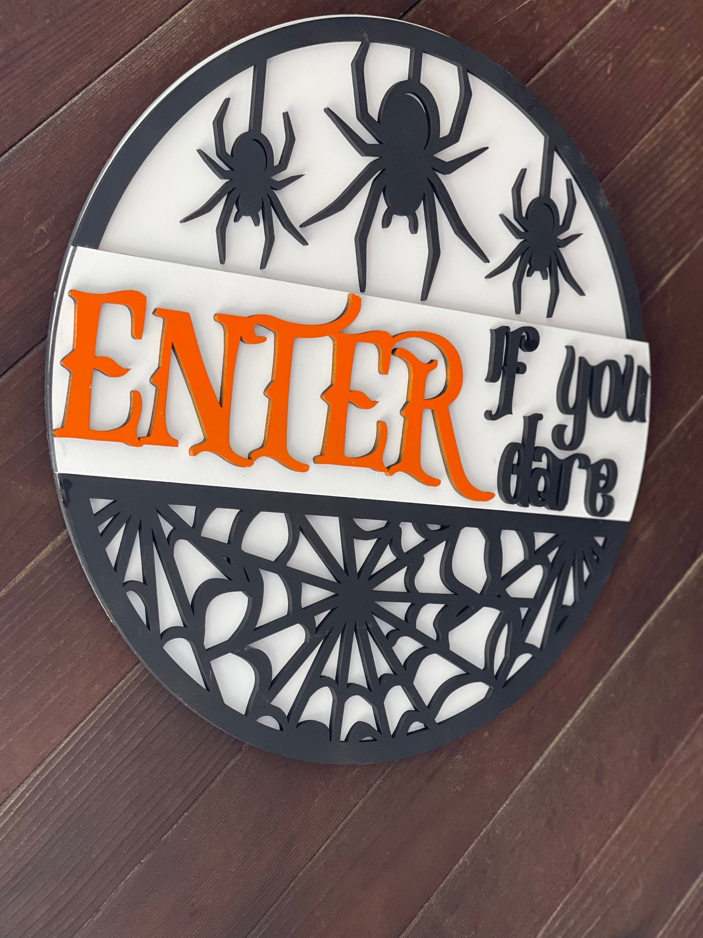 Enter if You Dare Halloween Door Hanger - Halloween Craft Kit