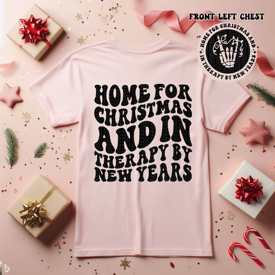 Home for Christmas Tshirt OR Sweatshirt