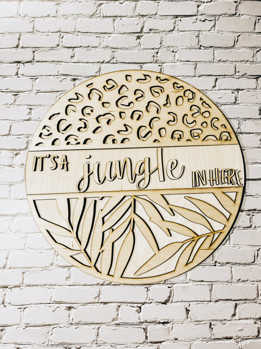 Blanks • It’s a Jungle In Here • Baby Door Hanger