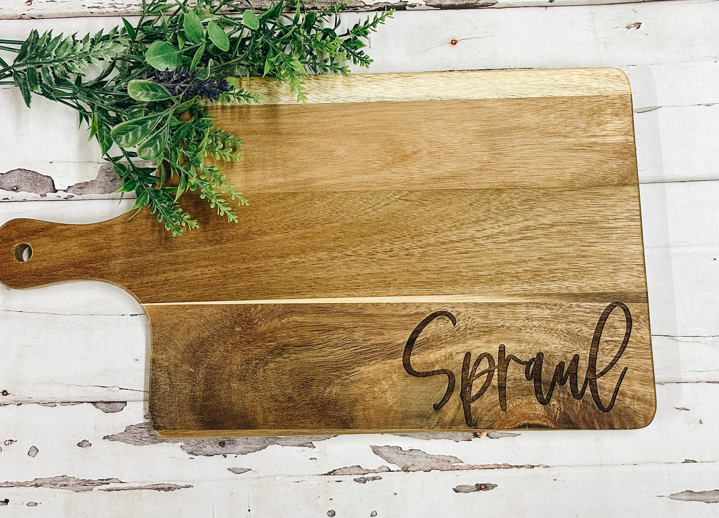 Personalized Serving Board • Charcuterie Board