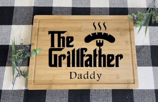 The Grillfather Brisket Board • Charcuterie Board