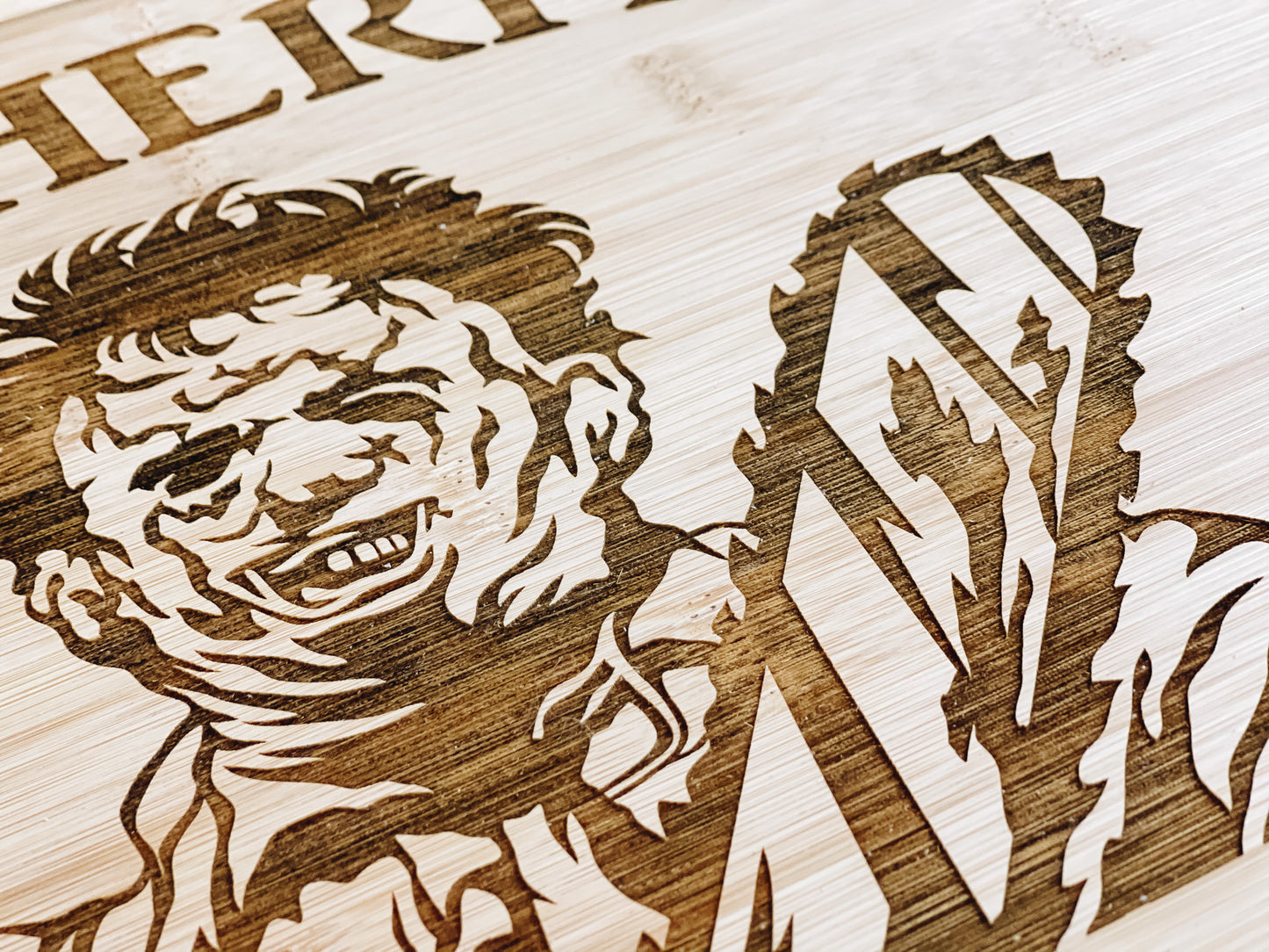 Leatherface Cutting Board • Charcuterie Board