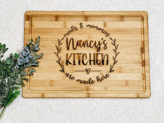 Personalized Cutting Board • Charcuterie Board