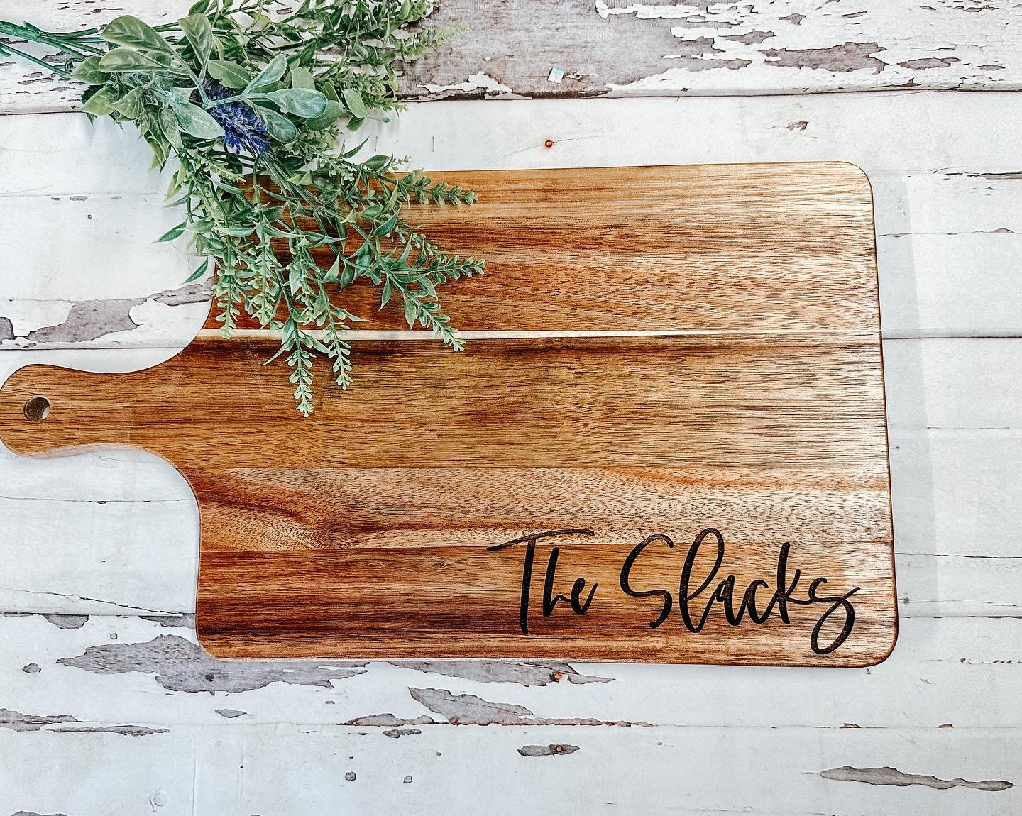 Personalized Serving Board • Charcuterie Board