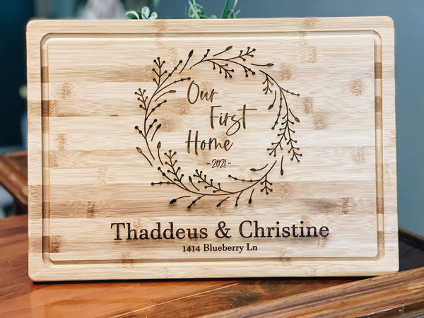 Charcuterie Board, Personalized Cutting Board