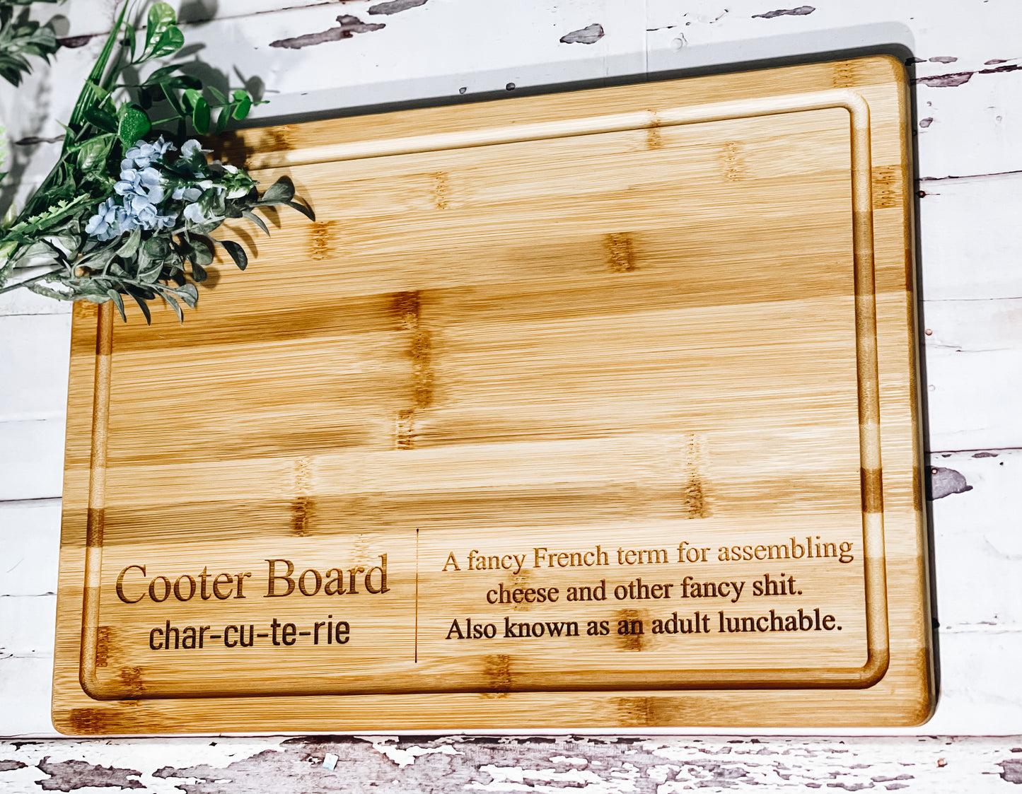 Cooter Board Serving Board • Charcuterie Board